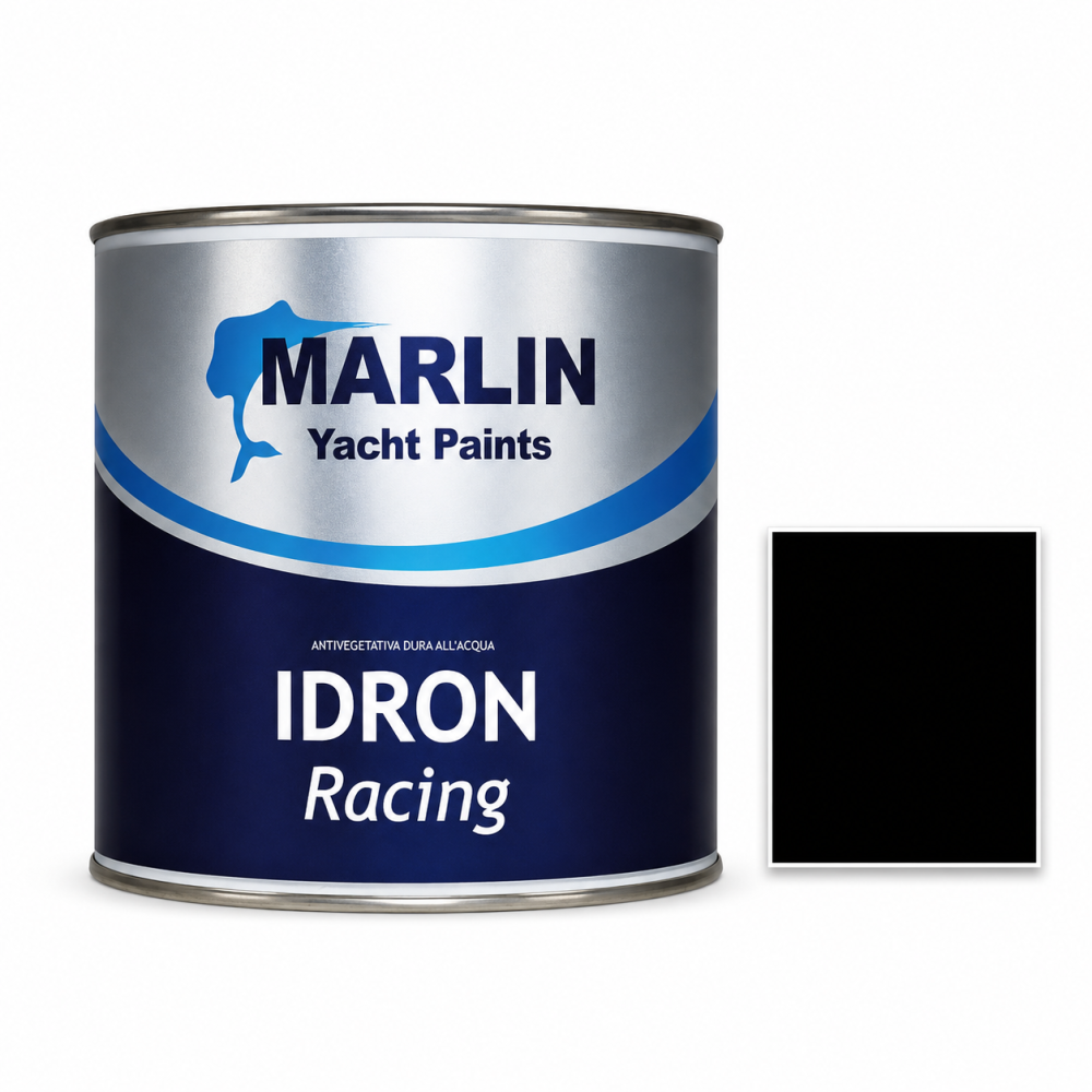 Antivegetativa Dura Marlin Idron Racing 2,5L Nero